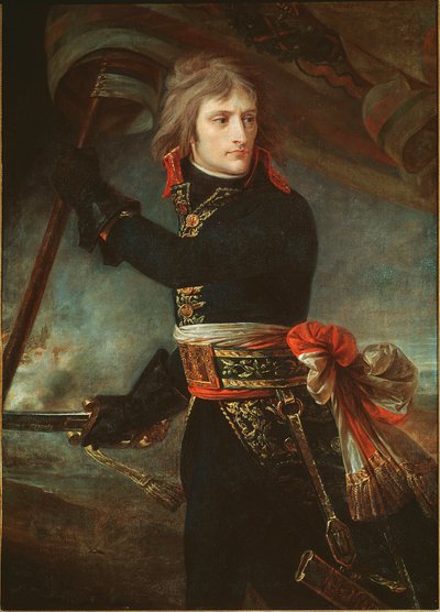 Napoleon Bonaparte an der Brücke von Arcole (17. November) von Antoine Jean Gros