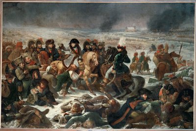 Napoleon auf dem Schlachtfeld von Eylau, Sieg am 9. Februar 1807 über die Russen und Preußen von Antoine-Jean Gros