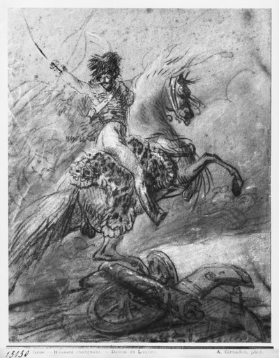 Offizier der Husaren zu Pferd von Antoine Jean Gros