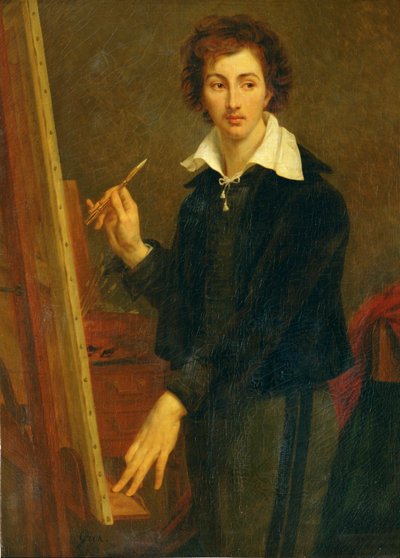 Porträt des Grafen Alcide de la Rivallière, Schüler von Gros von Antoine-Jean Gros