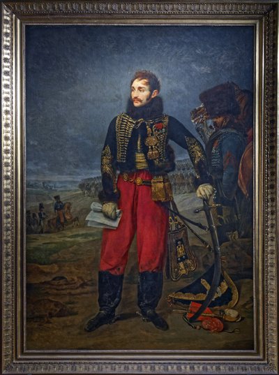 Porträt von General Antoine Charles Louis de Lasalle, der die Kapitulation der Garnison von Stettin entgegennimmt, 1808 von Antoine Jean Gros