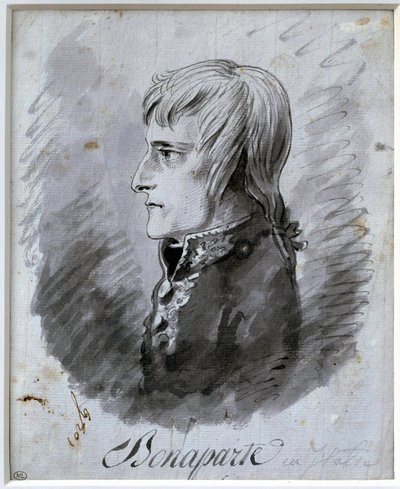 Porträt von Napoleon Bonaparte (1769-1821), General der Armee von Italien von Antoine Jean Gros