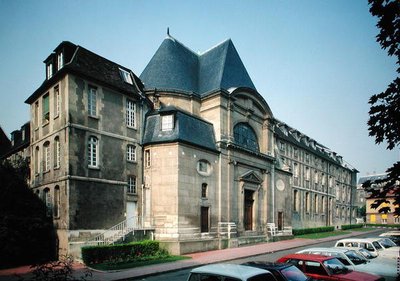 Außenansicht der Kapelle des Hopital Port-Royal, 1646 von Antoine Le Pautre