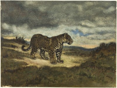Jaguar stehend von Antoine Louis Barye