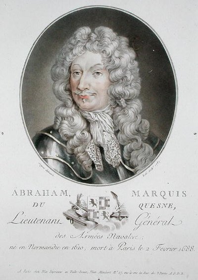 Abraham (1610-88) Marquis du Quesne von Antoine Louis Francois (after) Sergent Marceau