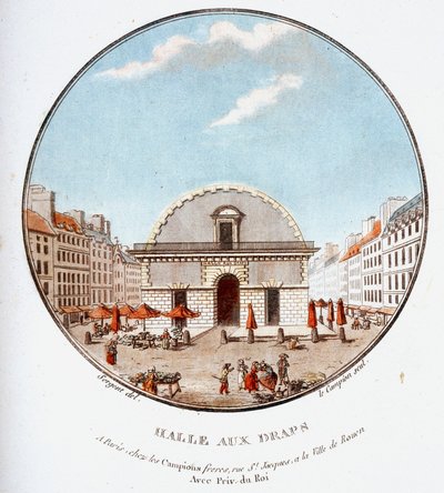 In pittoresken Ansichten der Hauptgebäude von Paris von Sergeant von Antoine Louis Francois Sergent Marceau