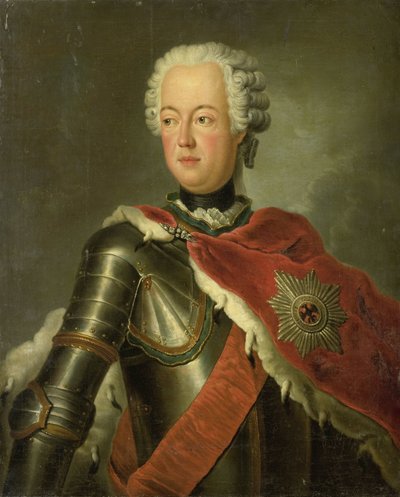 Porträt von August Wilhelm (1722-1758) von Antoine Pesne (copy after)