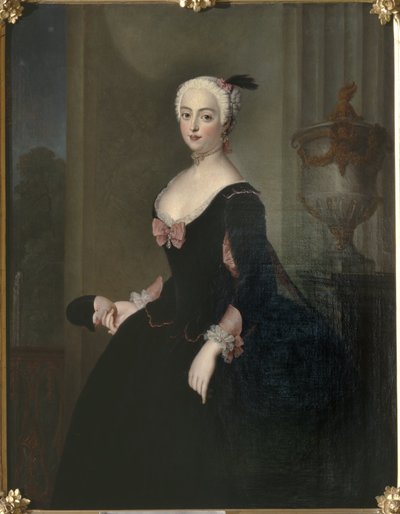 Anna Elisabeth von der Schulenburg, 1720-1741, geb. Von Arnim-Boytzenburg, Gräfin, preußische Hofdame von Antoine Pesne
