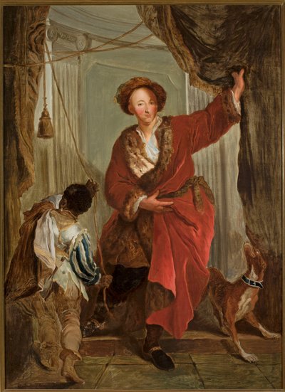 Porträt von Friedrich Ernst von Knyphausen (1678–1731) von Antoine Pesne