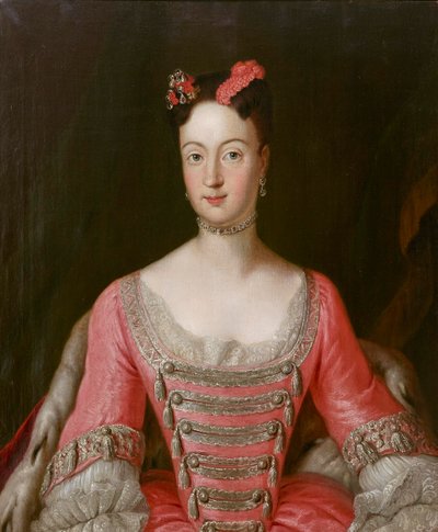 Prinzessin Wilhelmine von Preußen, Markgräfin von Brandenburg-Bayreuth von Antoine Pesne