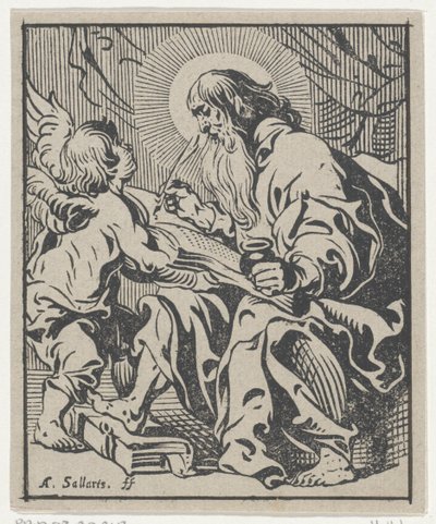 Matthäus der Evangelist (Die vier Evangelisten) von Antoine Sallaert