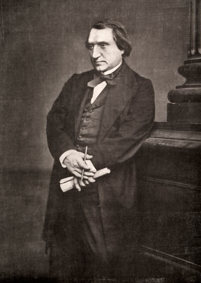 Ernest Renan, französischer Philosoph und Schriftsteller von Antoine Samuel Adam Salomon
