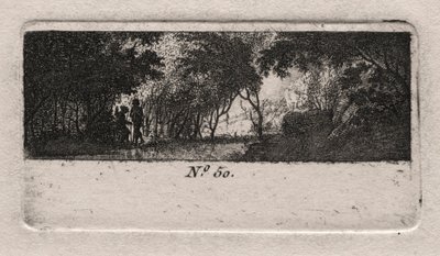Ansicht eines Waldes von Antoine de Marcenay de Ghuy