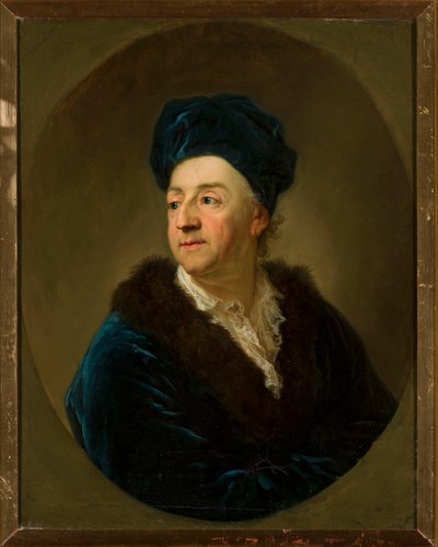 Porträt von Johann Nepomuk Schaffgotsch (1713-1755) im Morgenrock von Anton Graff