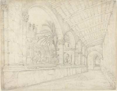 Das Kloster von Santa Maria di Gesù in Palermo von Anton Hallmann