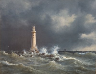 Eddystone-Leuchtturm von Anton Melbye