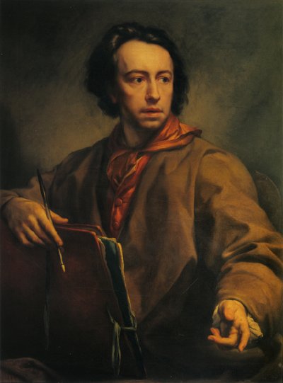 Selbstporträt von Anton Raphael Mengs