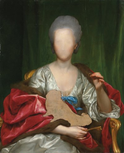 Mariana de Silva y Sarmiento von Anton Raphael Mengs