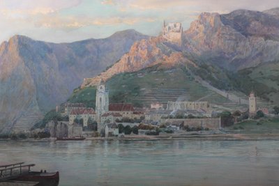 Anton Reckziegel Blick auf Dürnstein von Anton Reckziegel