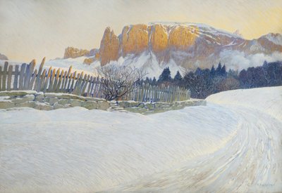 Motiv aus den Alpen von Anton Reckziegel