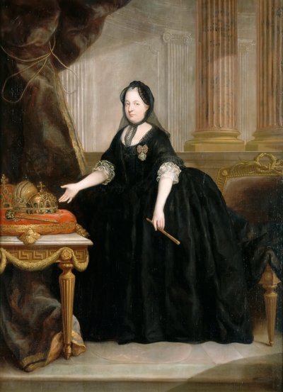 Porträt von Kaiserin Maria Theresia von Österreich 1717-1780 von Anton von Maron