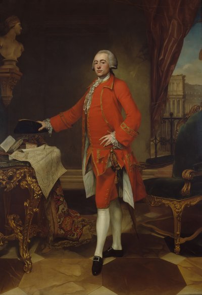Porträt von Peter du Cane von Anton von Maron