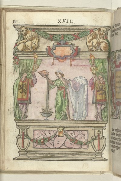 Szene mit Bellona, 1578 von Antoni van Leest