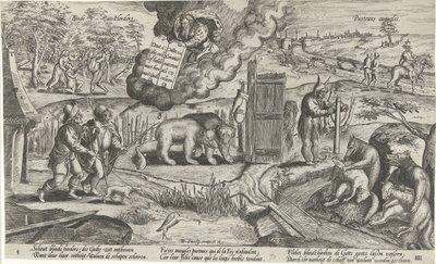 Die blinden Hirten von Antonie Wierix (II)