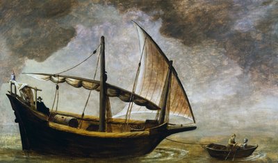 Genuesisches Weinschiff aus dem 17. Jahrhundert, 20. von Antonino Traverso