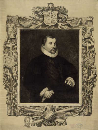 Christoph Kolumbus (1451-1506), ca. 1892 (Lithographie) von Antonio  Moroni