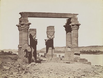 Kiosk von Qertassi, Blick von Süden auf den Kiosk von Antonio Beato