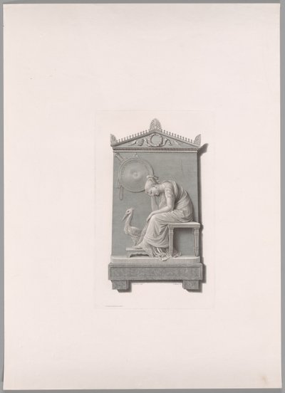 Grabdenkmal von Prinz Wilhelm von Oranien-Nassau, aus Oeuvre de Canova von Antonio Canova