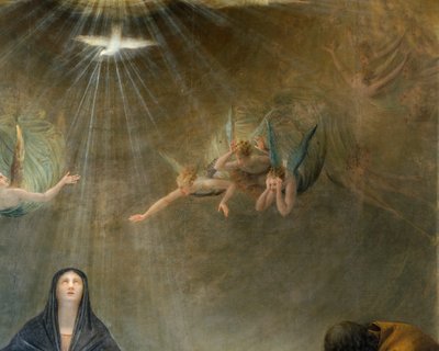 Beweinung Christi, Detail von Antonio Canova