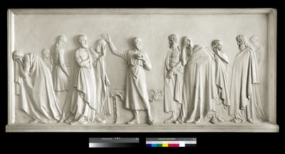 Sokrates trinkt den Schierlingsbecher von Antonio Canova