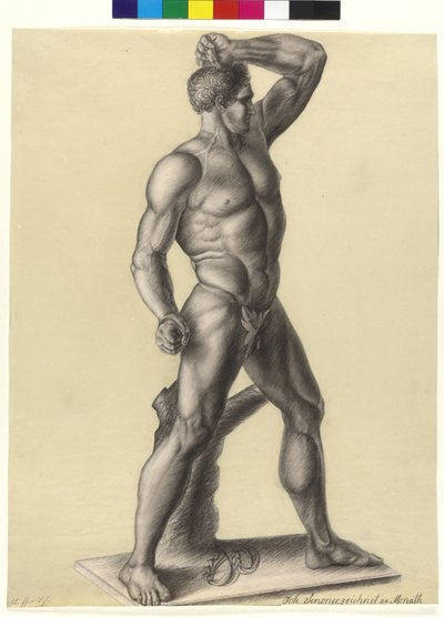 Statue des Kreugas von Antonio Canova