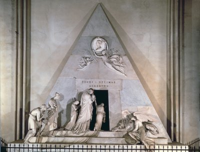 Grab der Erzherzogin Maria Christine, Lieblingstochter von Kaiserin Maria Theresia von Österreich, 1798-1805 (Marmor) von Antonio Canova