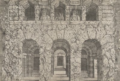 Eine Grotte, ca. 1545 von Antonio Fantuzzi