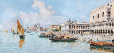 Blick auf das Markusbecken von Antonio Reyna Manescau