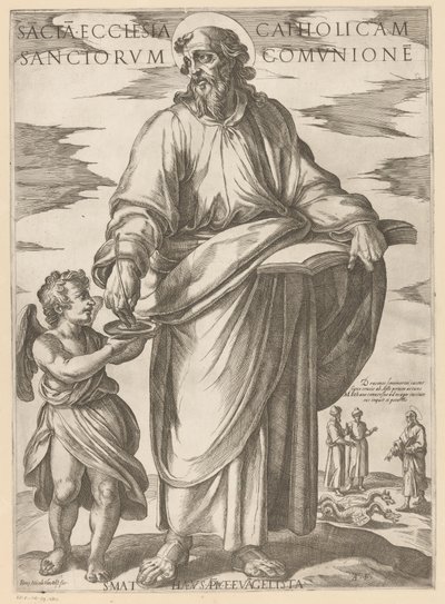 Der heilige Matthäus von Antonio Tempesta