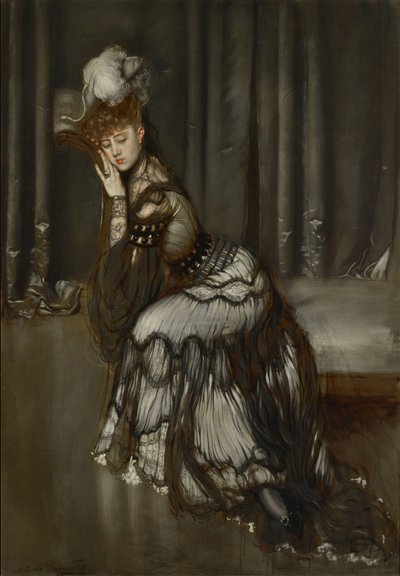 Porträt von Madame Salvator von Antonio de la Gandara