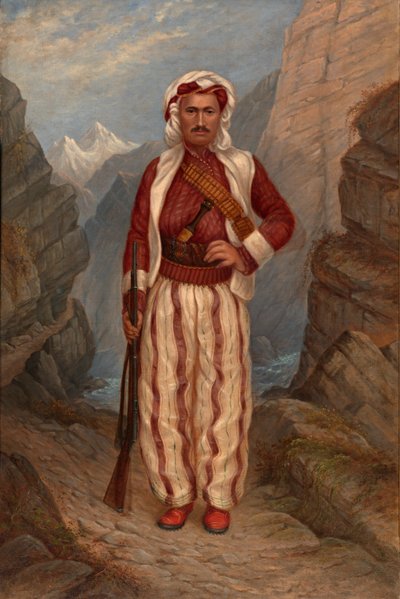 Kurdischer Mann von Antonion Zeno Shindler