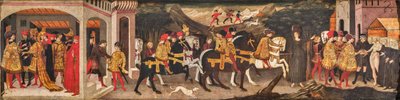 Die Geschichte von Griselda von Apollonio di Giovanni di Tommaso