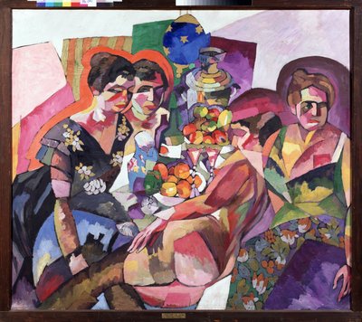 Frauen und Früchte von Aristarkh Vasilievic Lentulov