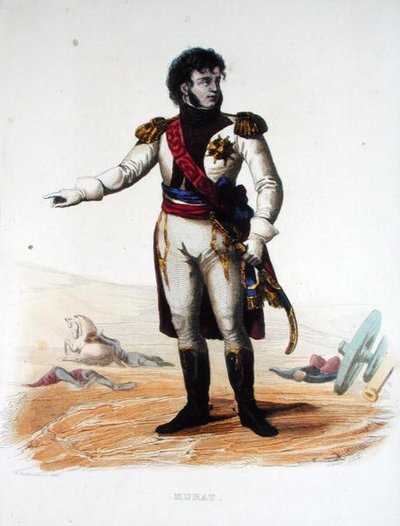 Porträt von Joachim Murat (ca. 1767-1815), aus 