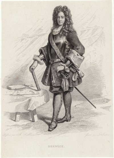 Porträt von James Fitzjames, Herzog von Berwick von Armand Guilleminot