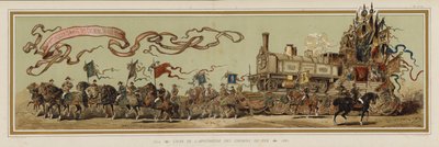 50. Jahrestag der belgischen Eisenbahnen von Armand Jean Heins