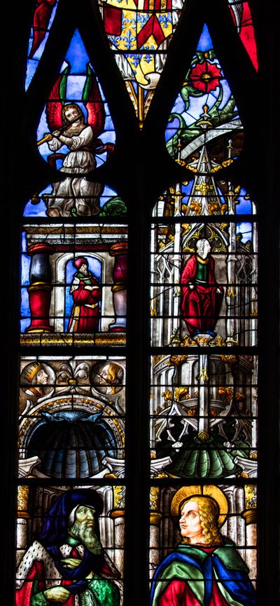 Kathedrale Sainte-Marie, Auch, Gers, 2018 (Buntglasfenster) von Arnaud de Moles
