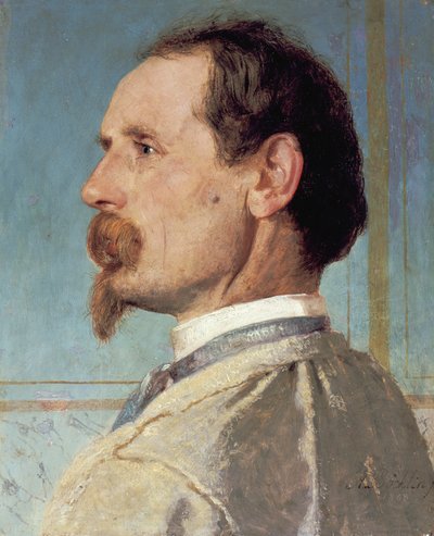 Der Bildhauer Josef von Kopf von Arnold Böcklin