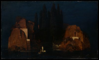 Die Toteninsel von Arnold Böcklin