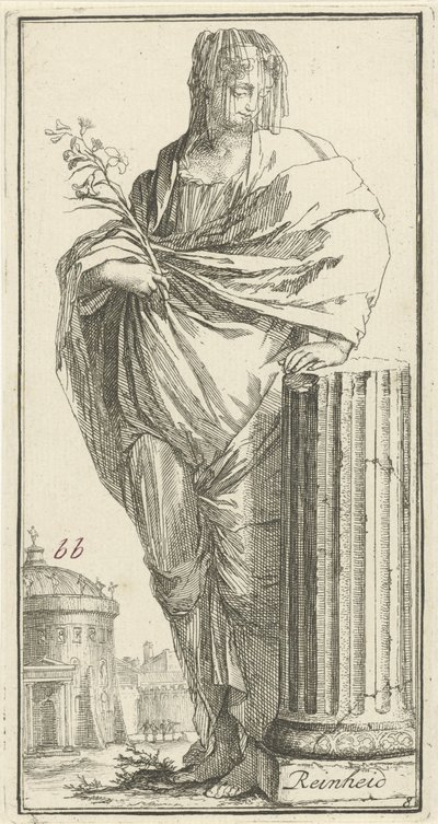 Personifikation der Reinheit von Arnold Houbraken